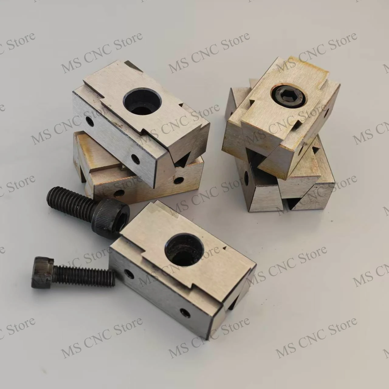 Side Fixed Clamp M6L M8L Fixture Wedge Expansion Adjustable CNC Machined Part for Machine Tabletop Carving