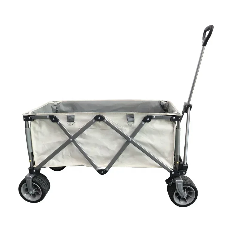 Garden Folding Carry Trolley Collapsible Folding Wagon Foldable Folding Garden Wagon Truck Foldable Camping Beach Shopping Truck