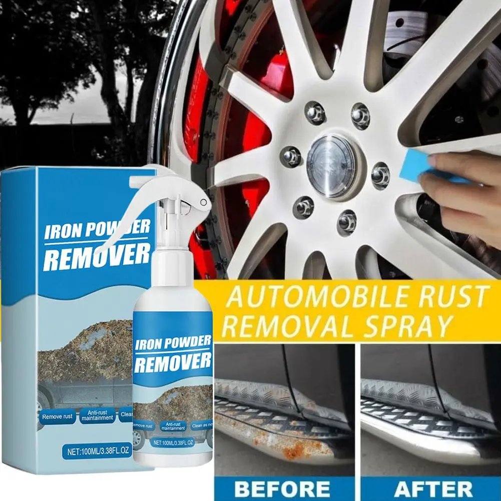 100ML Metal Rust Remover Multifunctional Automotive Wheel Polishing And Refurbishing Agent Faucet Stainless Steel RustRemover
