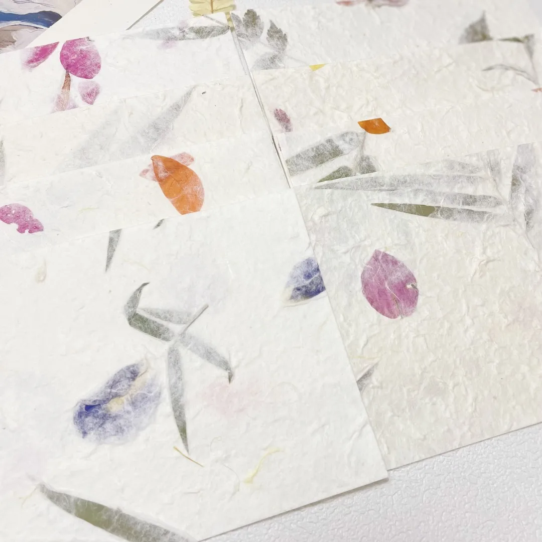8Pcs Vintage Flower Grass Art Paper Scrapbooking Supplies DIY Junk Journal Planner Collage Background Paper Decoration Paper
