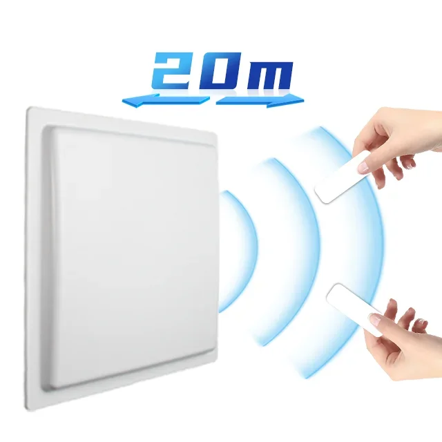 2026/Long Range UHF RFID Reader 12dbi RFID UHF Antenna Warehouse uid Reader Rs232 Vehicle Tracking UHF Rfid Reader Long Range