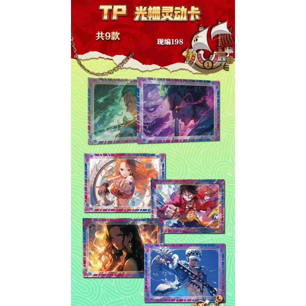 Wholesale One Piece Collection Anime Trading Game Nami Zoro Battle Booster Box CCG TCG Hobby Trading Kids Gifts