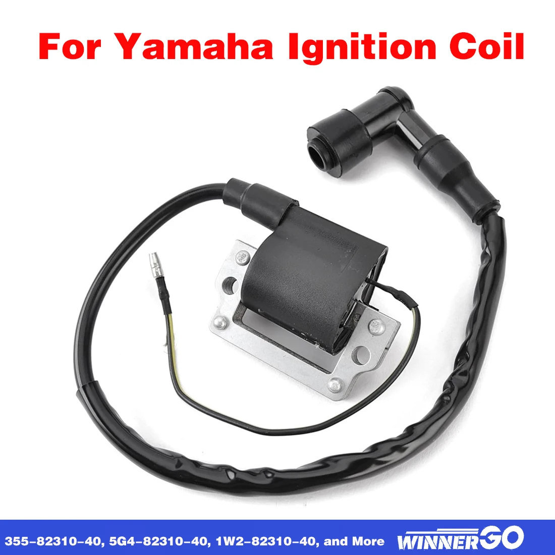 

Motorcycle Ignition Coil Assy For Yamaha RD60 XT250 YT125 YT175 TY175 RS100 TY50 TT250 YZ60 MX125 MX175 YZ400 YZ465 YZ490 IT175