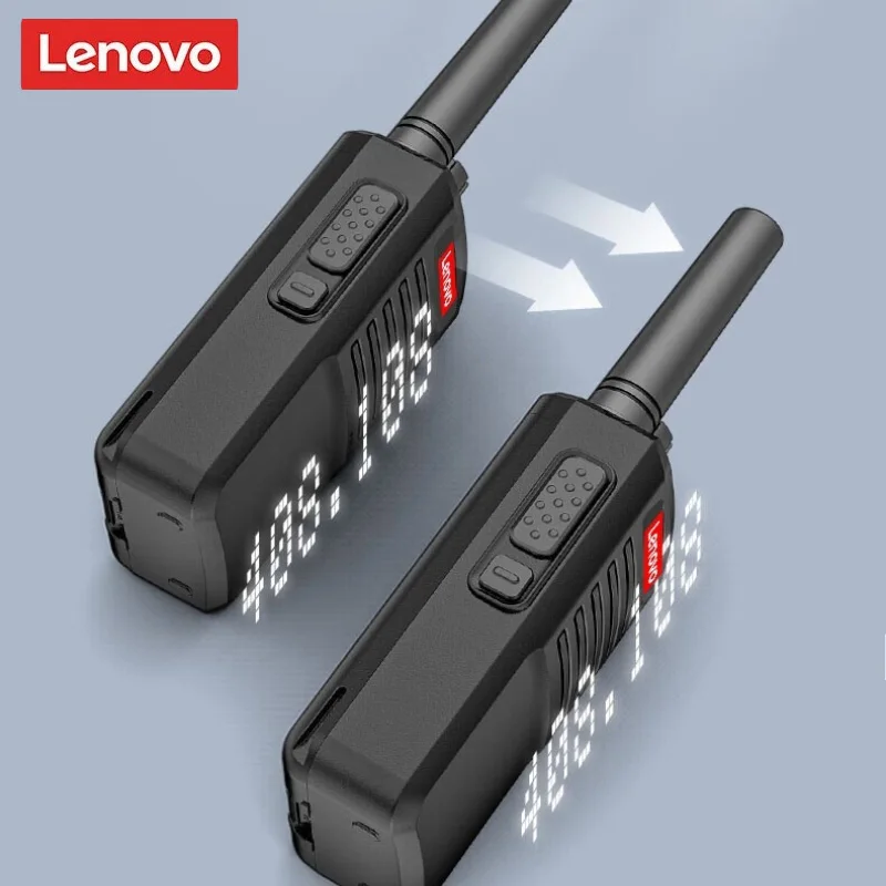 Lenovo C228 Wireless Intercom Long Range Communication Suitable for Outdoor Construction Site Properties Handheld Walkie-talkie