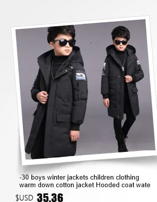 30 Winter-Babykleidung Verdickter Warmer Strampler Plus Fleece-Jumpsuit Schneeanzüge Mädchen Jungen Kapuzenjacken Skianzüge Kindermantel Oberbekleidung – Detail 1