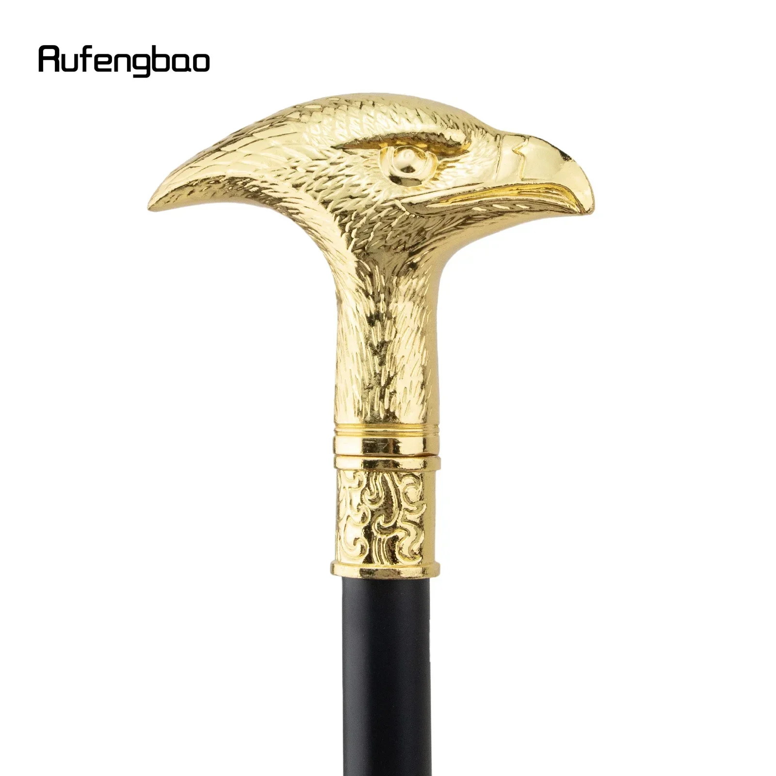 Goldener Adlerkopf, modischer Gehstock, dekorativer Stock, Cospaly, Vintage, Party, Performance, Bühne, 93 cm