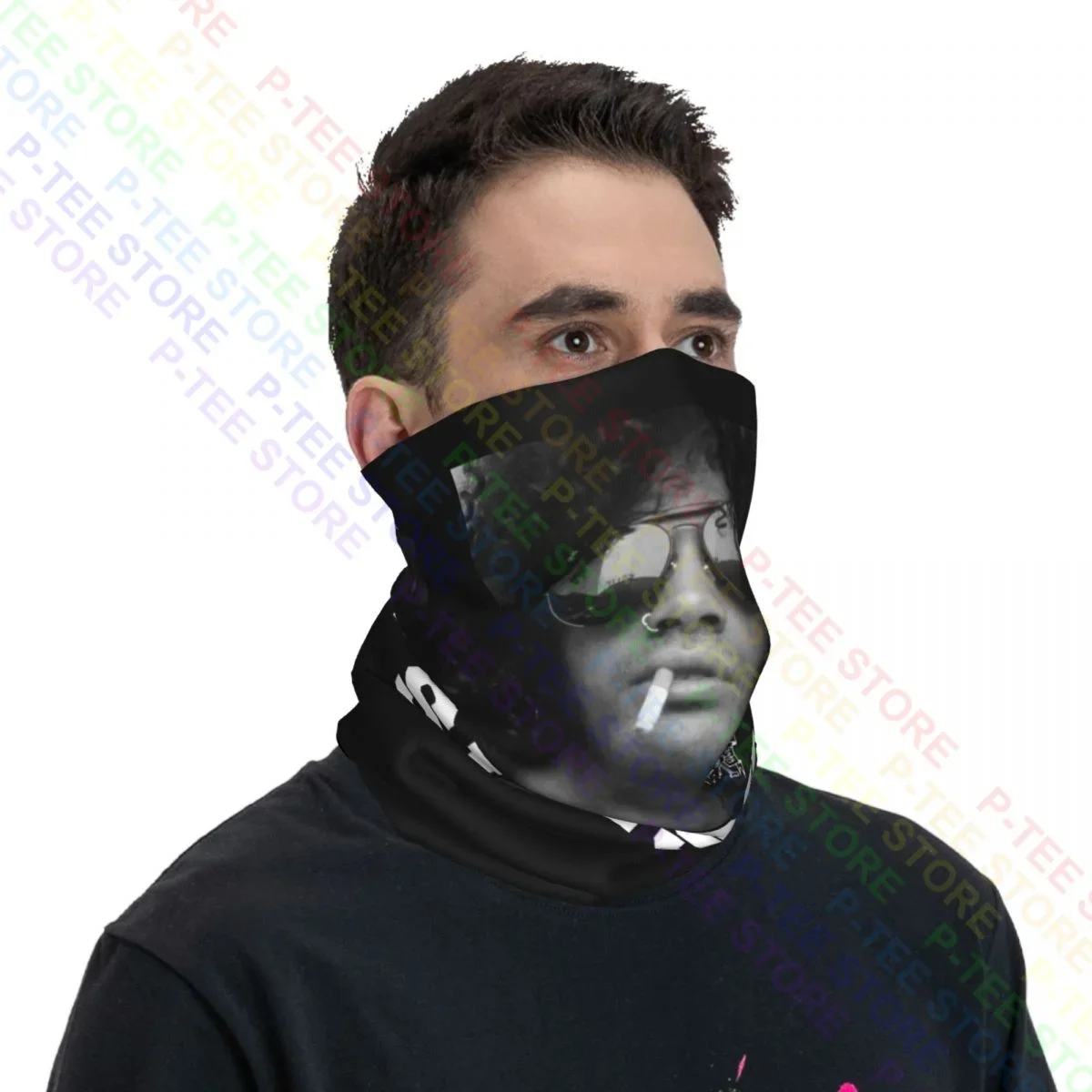 Slash Guns N Roses Smoking Slash Neck Gaiter Bandana Sciarpa Maschera Escursionismo Pesca Alta elasticità