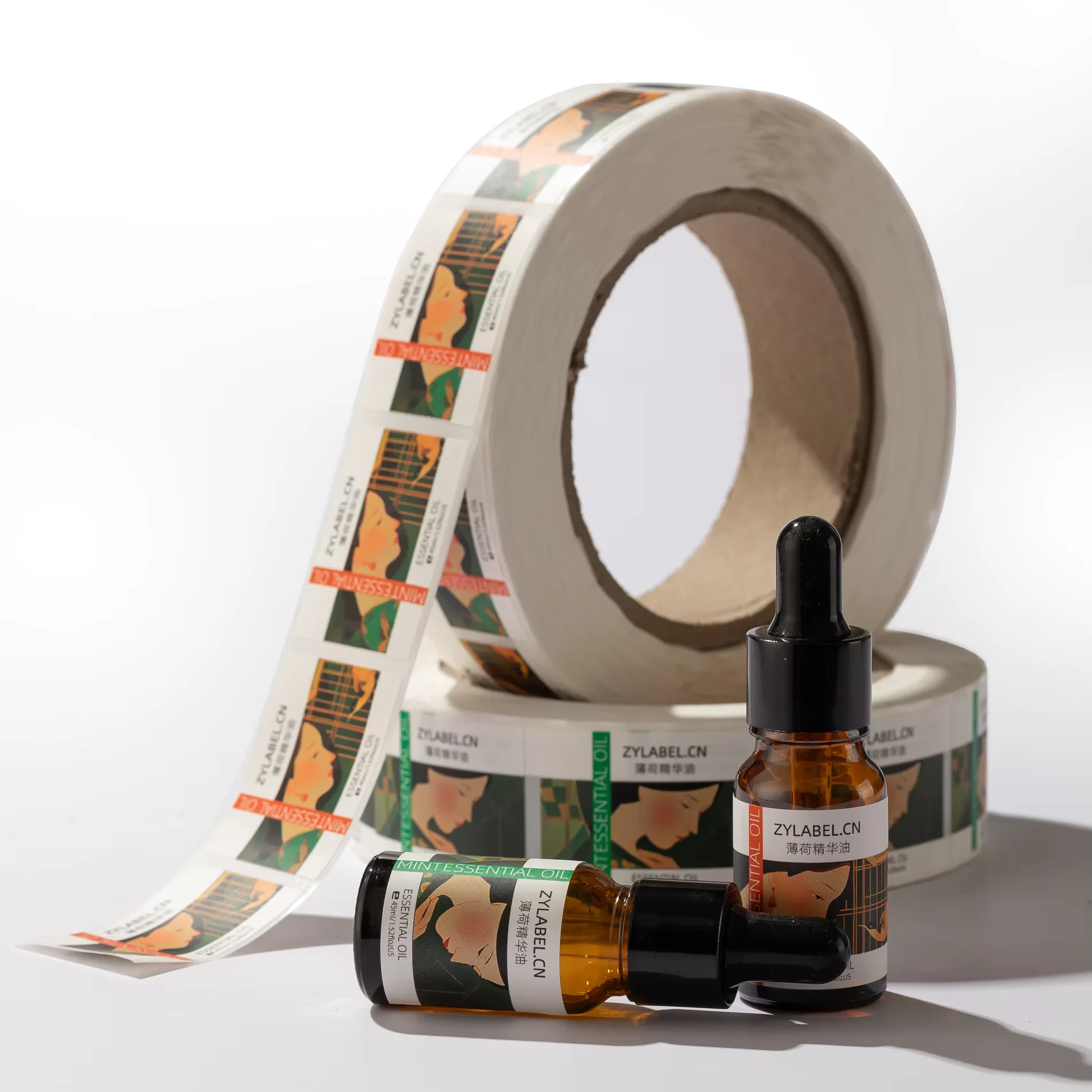 Custom Waterproof Cosmetic Bottle Labels