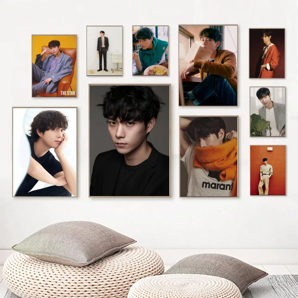 Korean Actor Kim Young Dae Poster Wall Sticker Decoration Living Room Bedroom Study Entrance Mural Art Home Hanging Painting