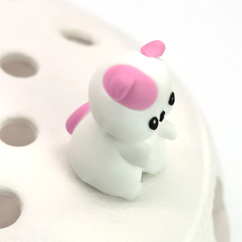 1 Stück 3D-Schuhcharms für Kinder, Panda, Katze, Gans, Koala, Tierpins, Niedliche Schuhaccessoires und Dekorationen für Damen und Herren, Clog-Schnallen – Detail 4