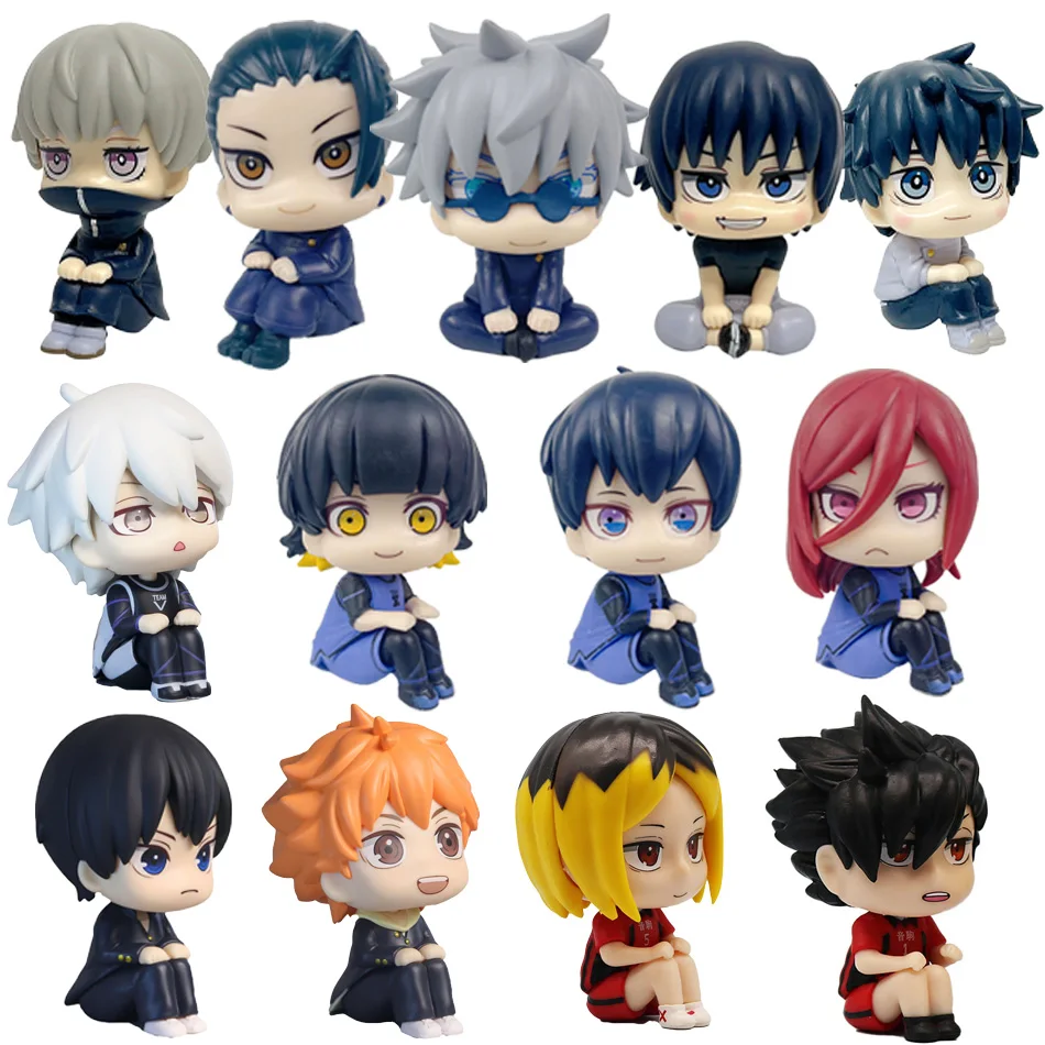 In Stock Blue Lock Anime Figure Jujutsu Kaisen Action Figure Figures Haikyuu!! Model GiftsModel Doll Toys Christmas gift