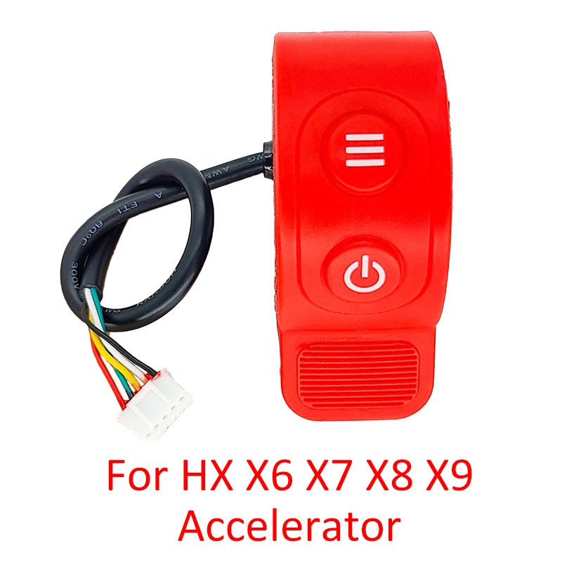 

Finger-Control Throttle Accelerator for HX X6 X7 X8 X9 Electric Scooters: One Unit.