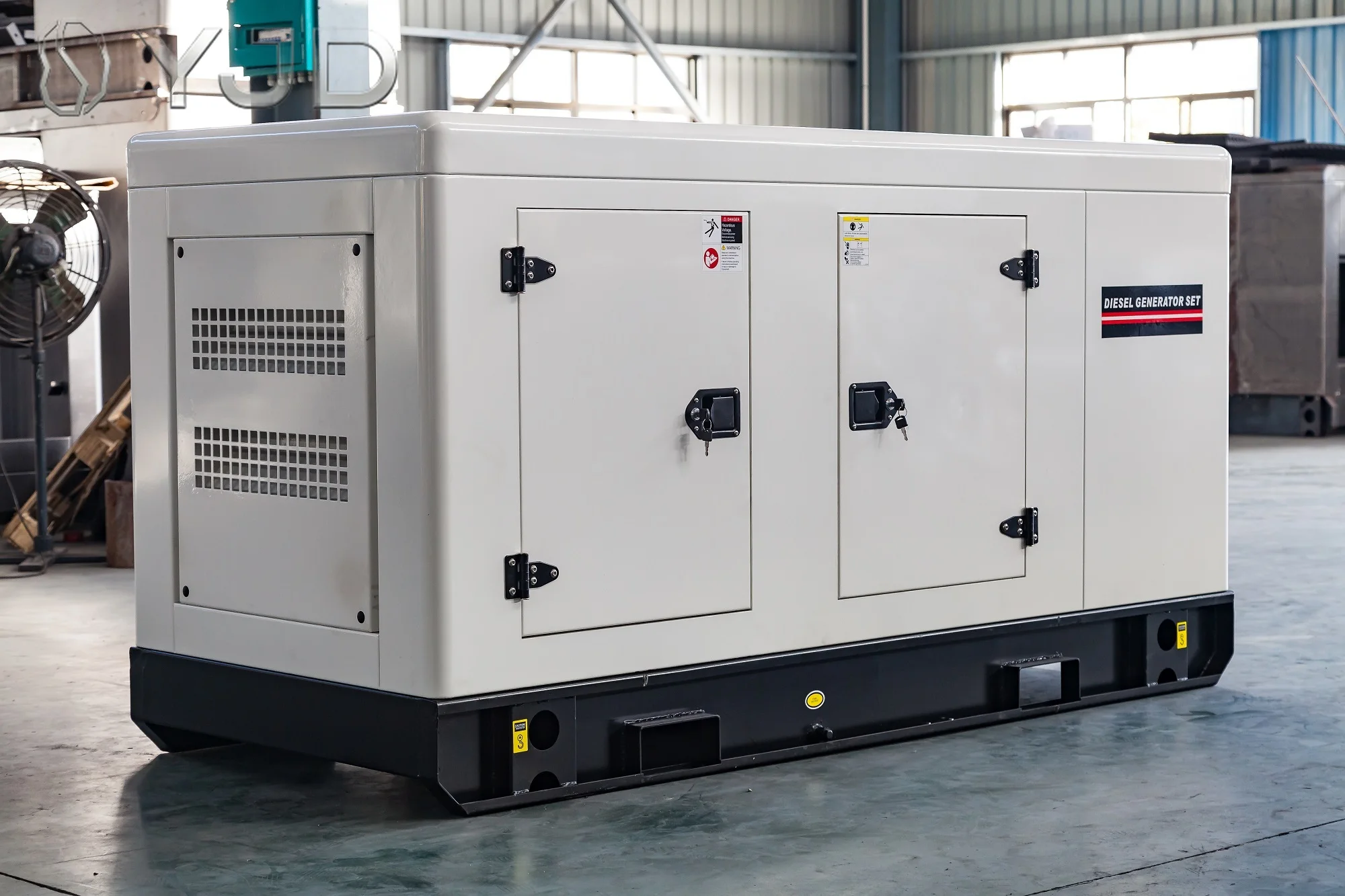 48KW 3 Phase Silent Diesel Generator Low Fuel Consumption Economic China Factory Direct Small Power Plant for African Rural Shop