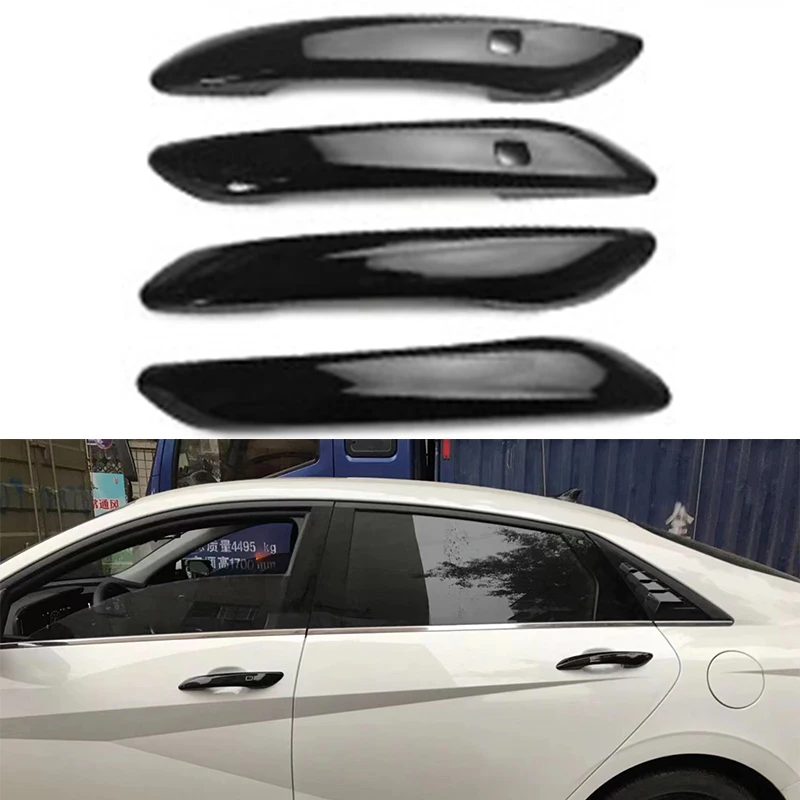 For Hyundai Elantra CN7 2021 2022 2023 Door Handle Supplies Accessories Sticker External Handle Door Bowl Modification