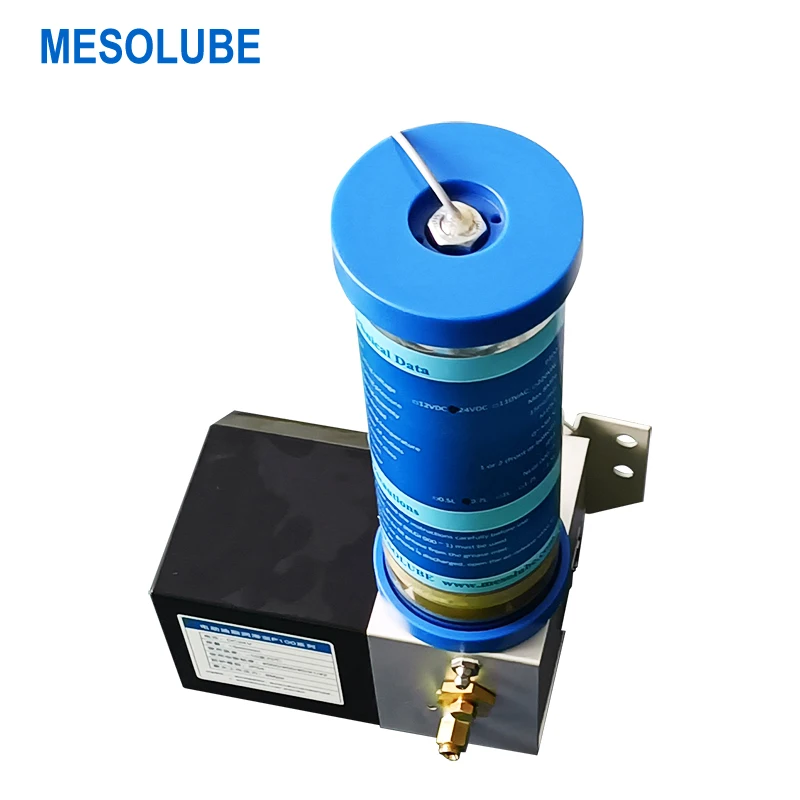 Mesolube Automatic Lubricator 0.7L DC24V Grease Pump Pressure-relief Lubrication System for Roller and Sliding Bearin