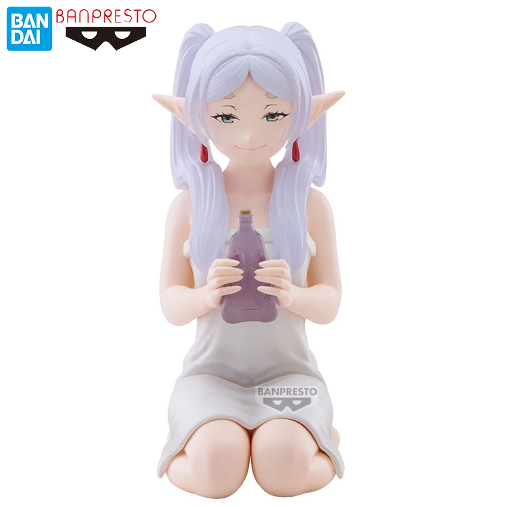 반프레스토 릴렉스 타임 프리렌 (프리렌: 여행의 끝 너머) 멋진 수집용 13cm 애니메이션 피규어 장식 장난감 모델