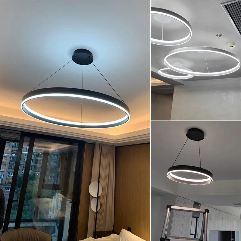 Plafonnier LED Blanc Minimaliste, Éclairage d'Nik, Luminaire Décoratif de Plafond, Idéal pour un Salon, une Chambre à Coucher, une Salle à Manger ou une Cuisine