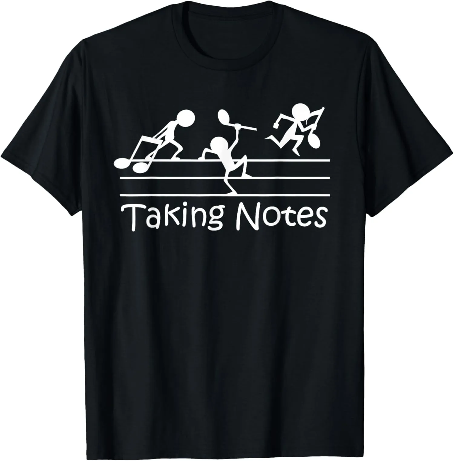 

Funny Musical Notes Vintage Music Teacher Gift Unisex T-Shirt