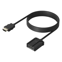 New HDMI-Compatible E Type To A Port Converter A/V Cable Automotive System Connection Connector For Hyundai H1 Car 1.5M HD Cord