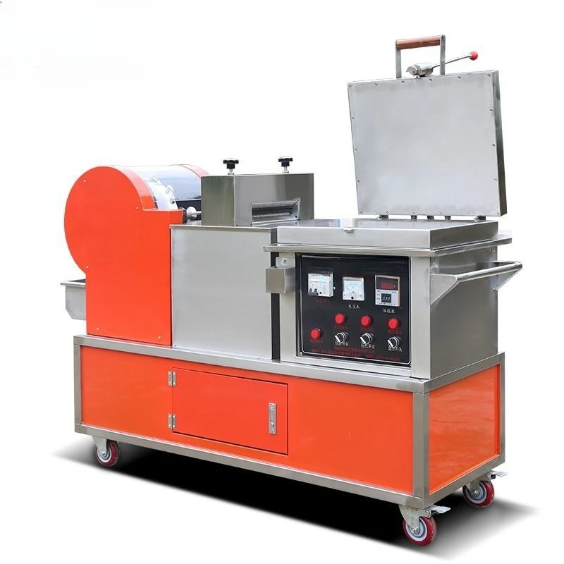 

Grilled squid machine wire drawing fish fillet