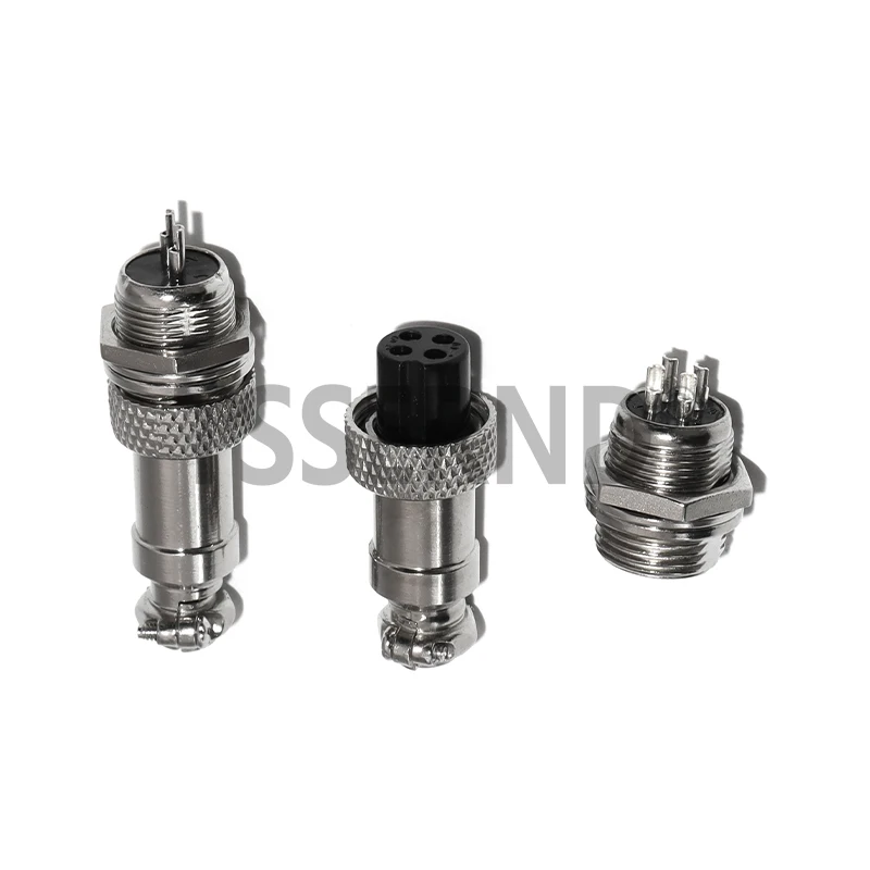 1Pair GX12 Universal Metal 2Pin 3Pin 4Pin 5Pin 6Pin 7Pin Male&Female Aviation Plug Wire Panel Connector