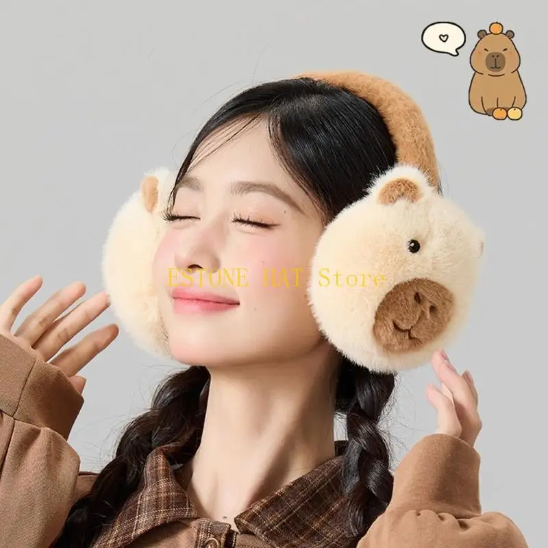 49MF Foldable Ear Muffs Cold Weather Earmuff Winter Activity Ear Protectors