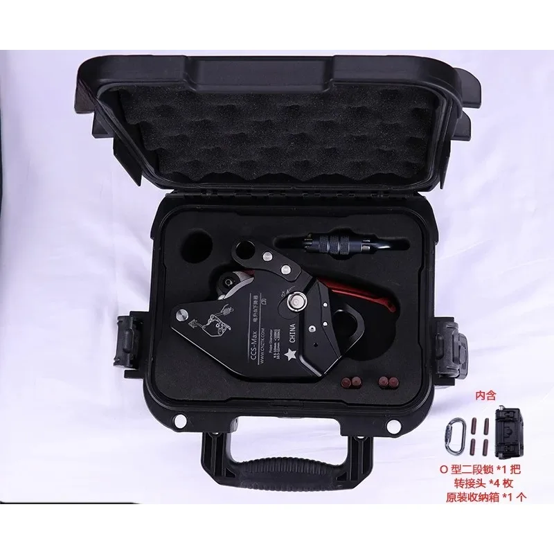 Aerial work pulley electric lift retarder ccs electric lift descender rock climbing rope climber