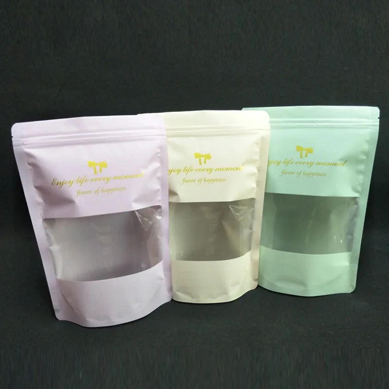 100PCS Stand Up Zip…