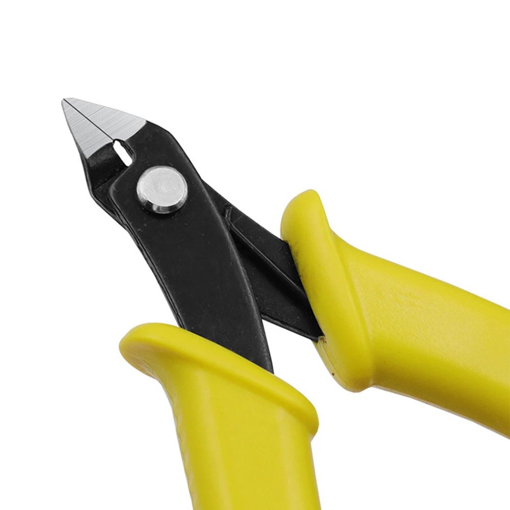3.5 Inch Pliers DIY Assembly Tool Ultra-Sharp Blade Versatile Use PVC Handle Specially Designed Tips Comfortable Grip