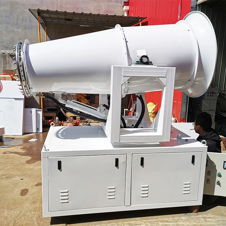 Fully Automatic Watering Humidity Reduction Fog Machine Remote Control Dust Removal Fog Cannon