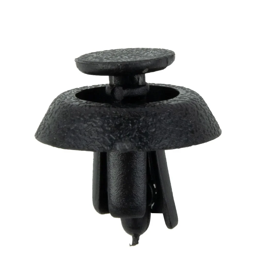 Useful Automotive Fastener Clips Replacement Plastic Push Pins Rivets Trunk 100pcs Accessory Auto Black Bumper