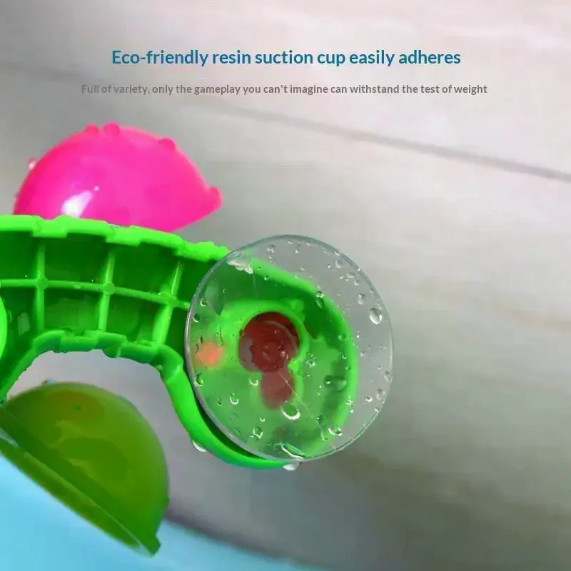 Rainbow Windmill Toddlers Bathing Sucker Water Spray Toy Colorful Waterwheel Baby Bath Toys Set Shower Sprinkler Toy