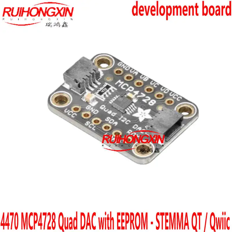 

Stock 4470 MCP4728 Quad DAC with EEPROM - STEMMA QT / Qwiic