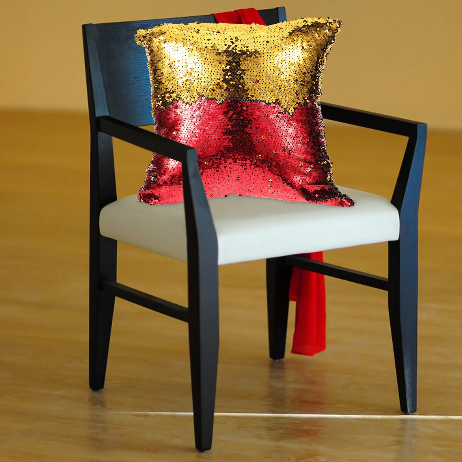 تغيير لون الترتر وسادة غطاء 15.7X15.7 بوصة لامع كيس وسادة ل أريكة سيارة ديكور المنزل رمي وسادة تغطي