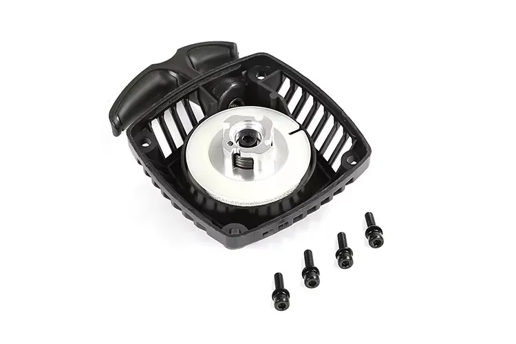 2행정 가솔린 엔진용 금속 코어 풀러 CNC 가공으로 쉽게 시작 가능, LOSI 5IVE-T DBXL ROVAN KM BAJA 5B 5T 호환