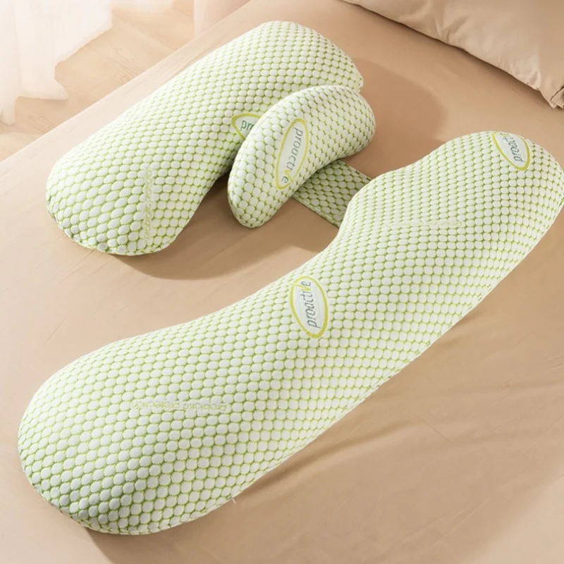 متعددة الوظائف وسادة الحمل للنساء الحوامل وسادة حامل الرضاعة الطبيعية وسادة الأمومة النوم وسادة الخصر #1