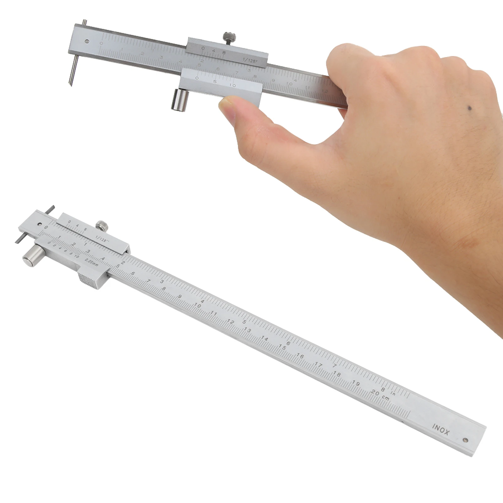 Parallel  Caliper Parallel  Caliper 0‑200mm Vernier Calipers Marking Gauge Stainless Steel Carbide Marking Tool