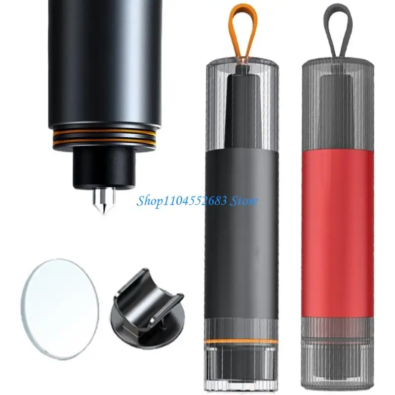 Y6GD Professional Vehicle Safety Hammer Tool with Tested Glass Breaking Mechanism Weather Resistant Aluminum Alloy Material