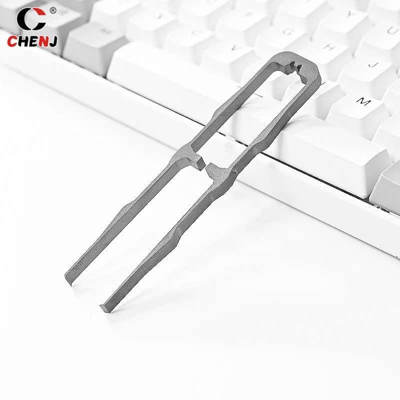 Extrator personalizado do interruptor da Quente-tomada, Liga Titanium TC4, Ferramentas mecânicas do removedor do teclado, 1PC