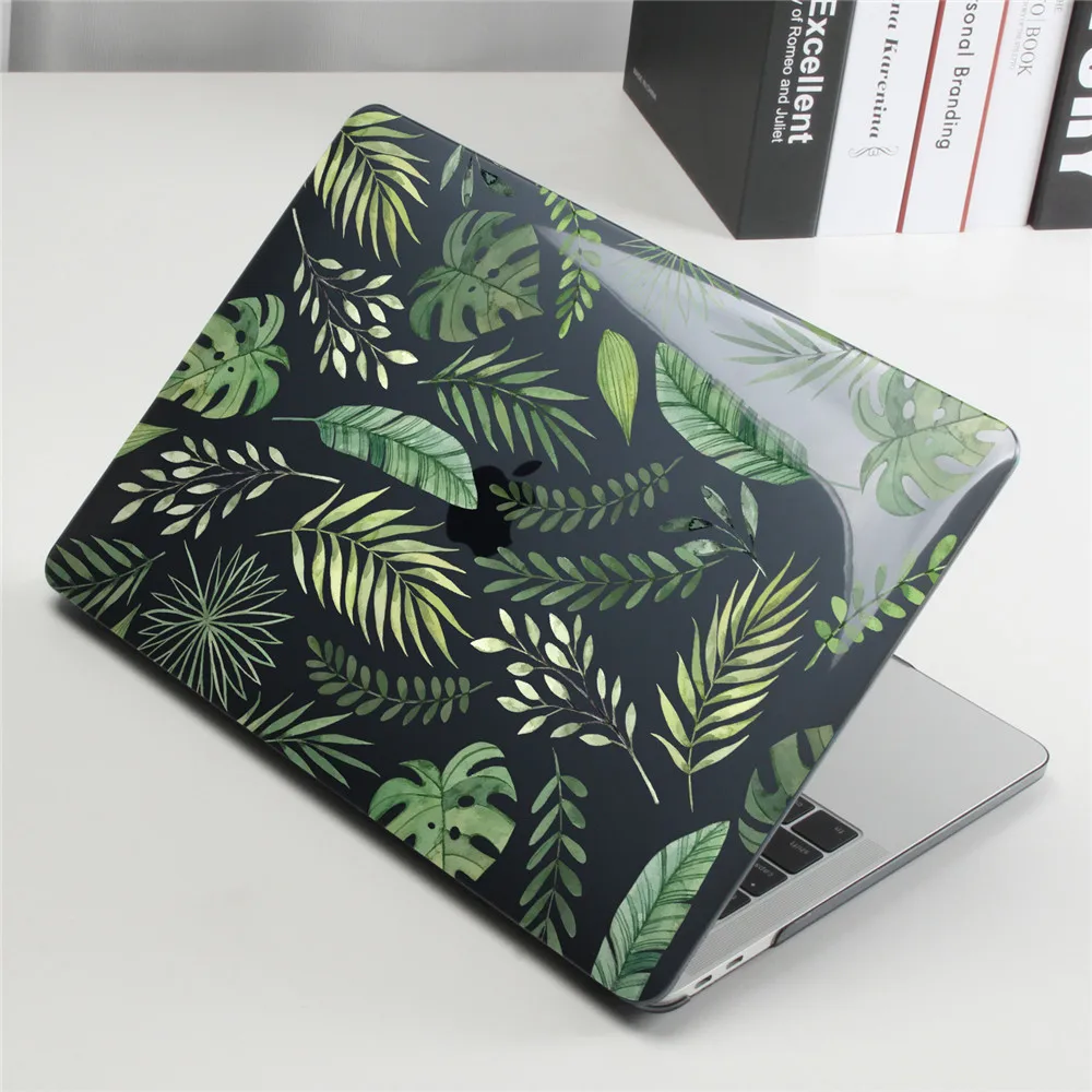 

2020 Plant pattern Laptop Case For MacBook Pro M1 Case A2338 Cover For Macbook Air 13 Case For mac Retina 15.4 Pro 16 inch A2141