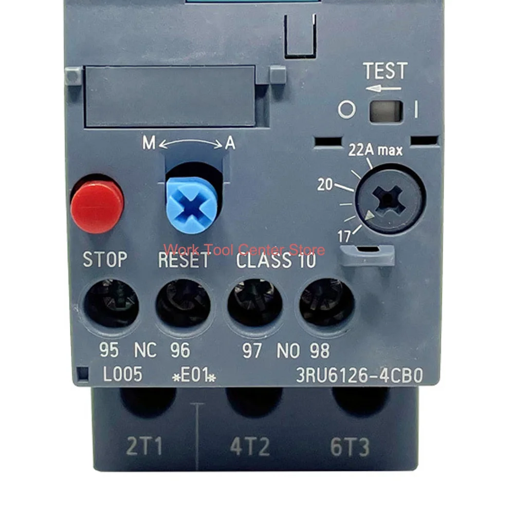 Original Motor Contactor Thermal Relay 3RU6126-1CB0/1DB0/1EB0/1FB0/1GB0/1HB0/1JB0/1KB0/4AB0/4BB0/4NB0/4PB0 Overload Protector