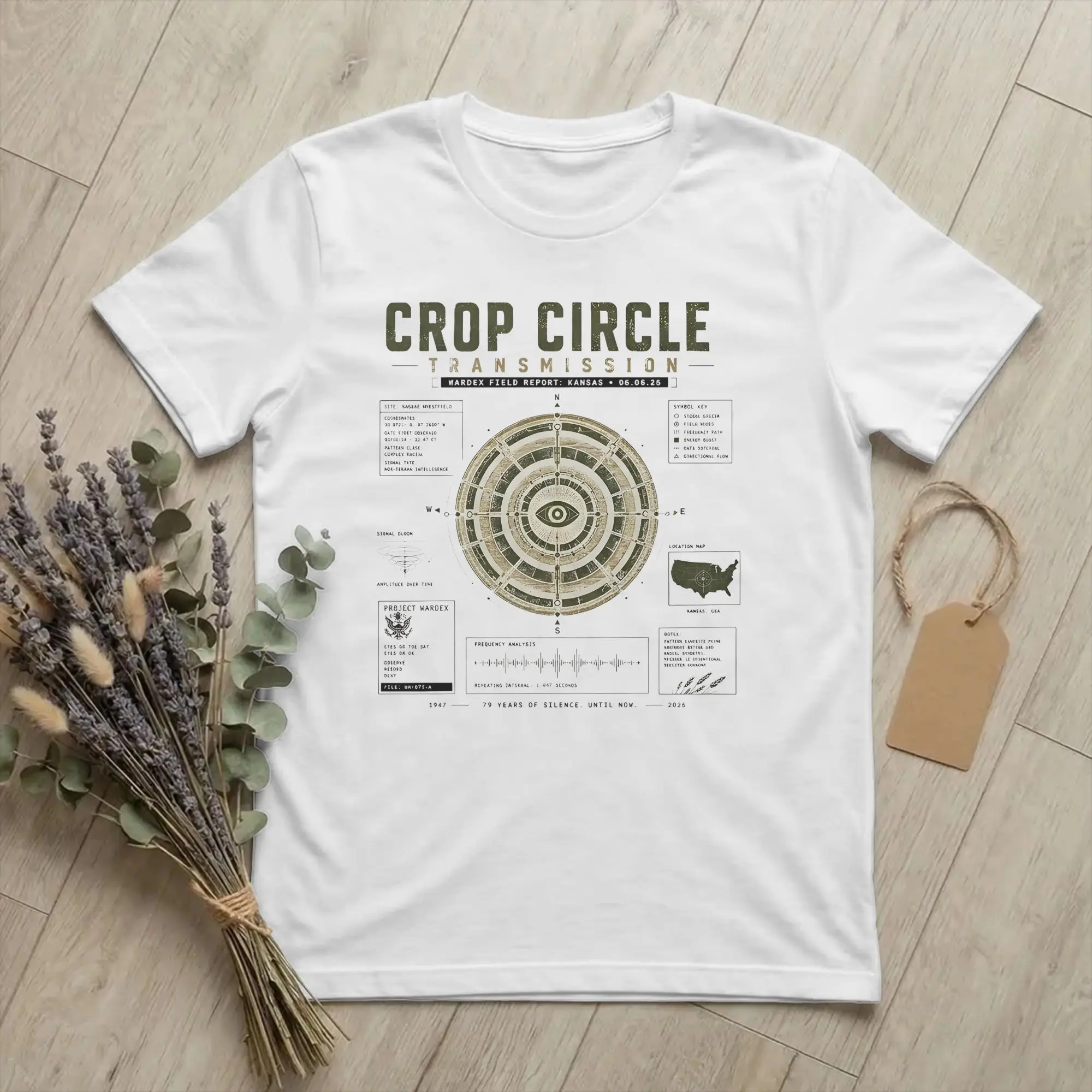 Men Disclosured Crop Circle Report Days T Shirts UFO Schematic Cotton merch Casual Short Sleeve Crewneck Tees Graphic T-Shirts