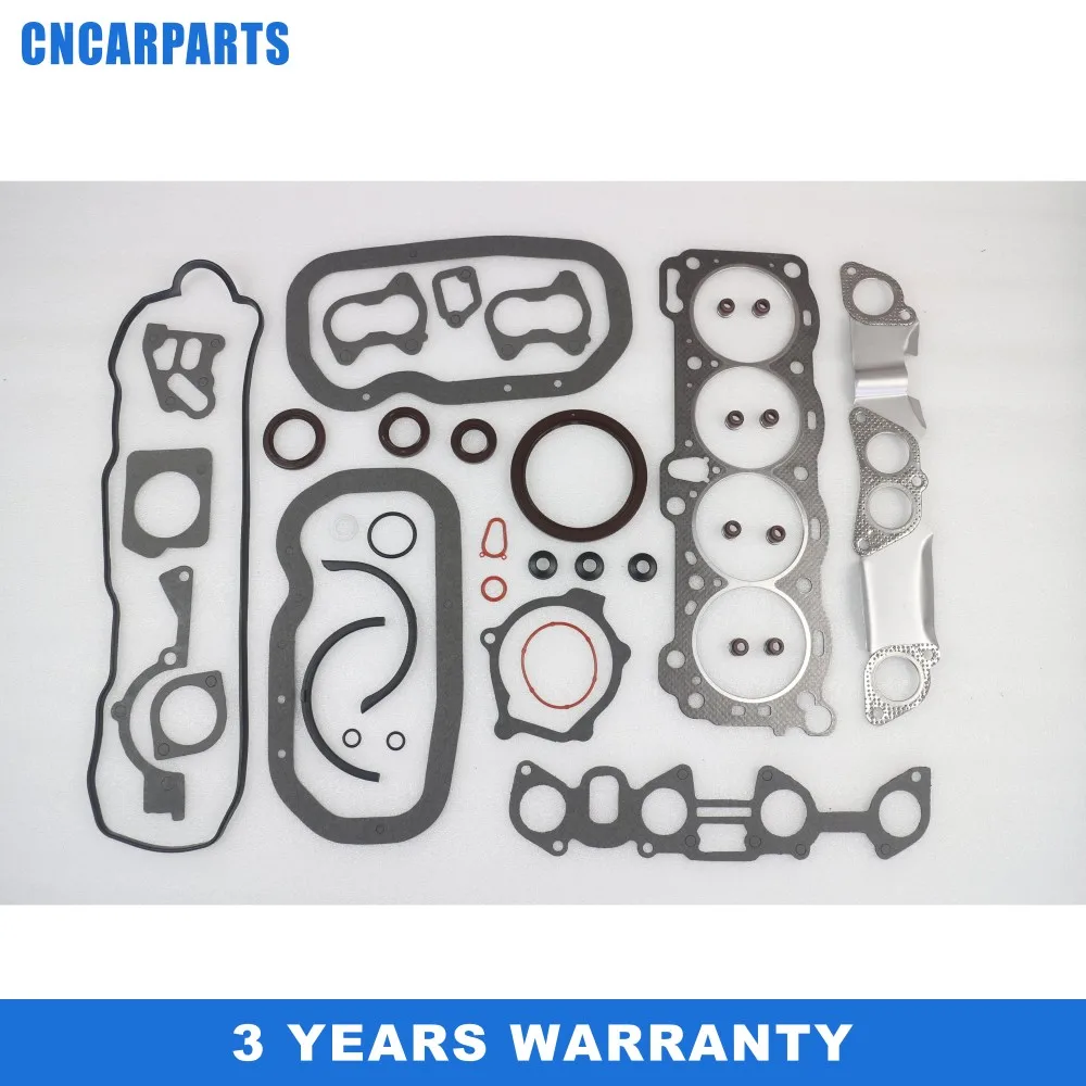 VRS CYLINDER FULL HEAD OVERHAUL ENGINE GASKET Set Fit for ISUZU 2.6 Holden Rodeo KB43 2.6L 4ZE1 AMIGO TROOPER PICK UP RODEO