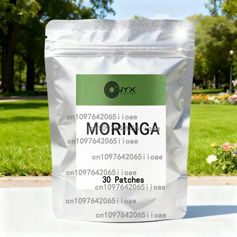 

30-пластыри Moringa Transdermal Patches с усилителем иммунной системы Ashwagandha, имбирем и куркумой.