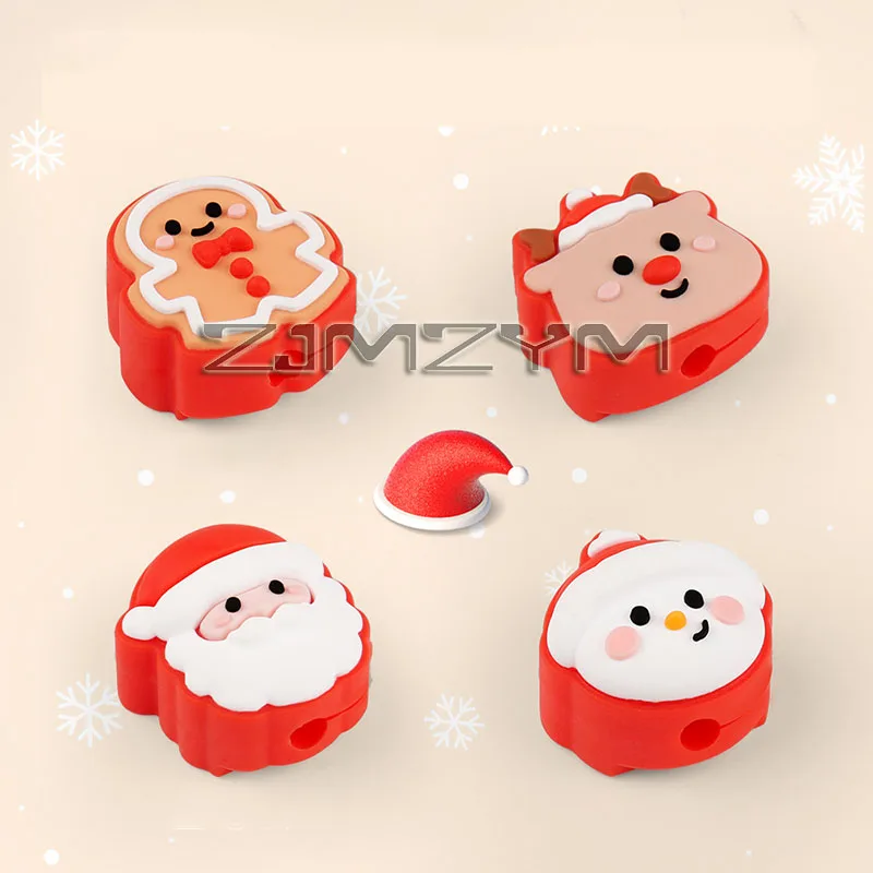 Christmas Cable Organizer Cable Winder Desktop Tidy Management Clips Cable Holder For Mouse Headphone Wire Organizer
