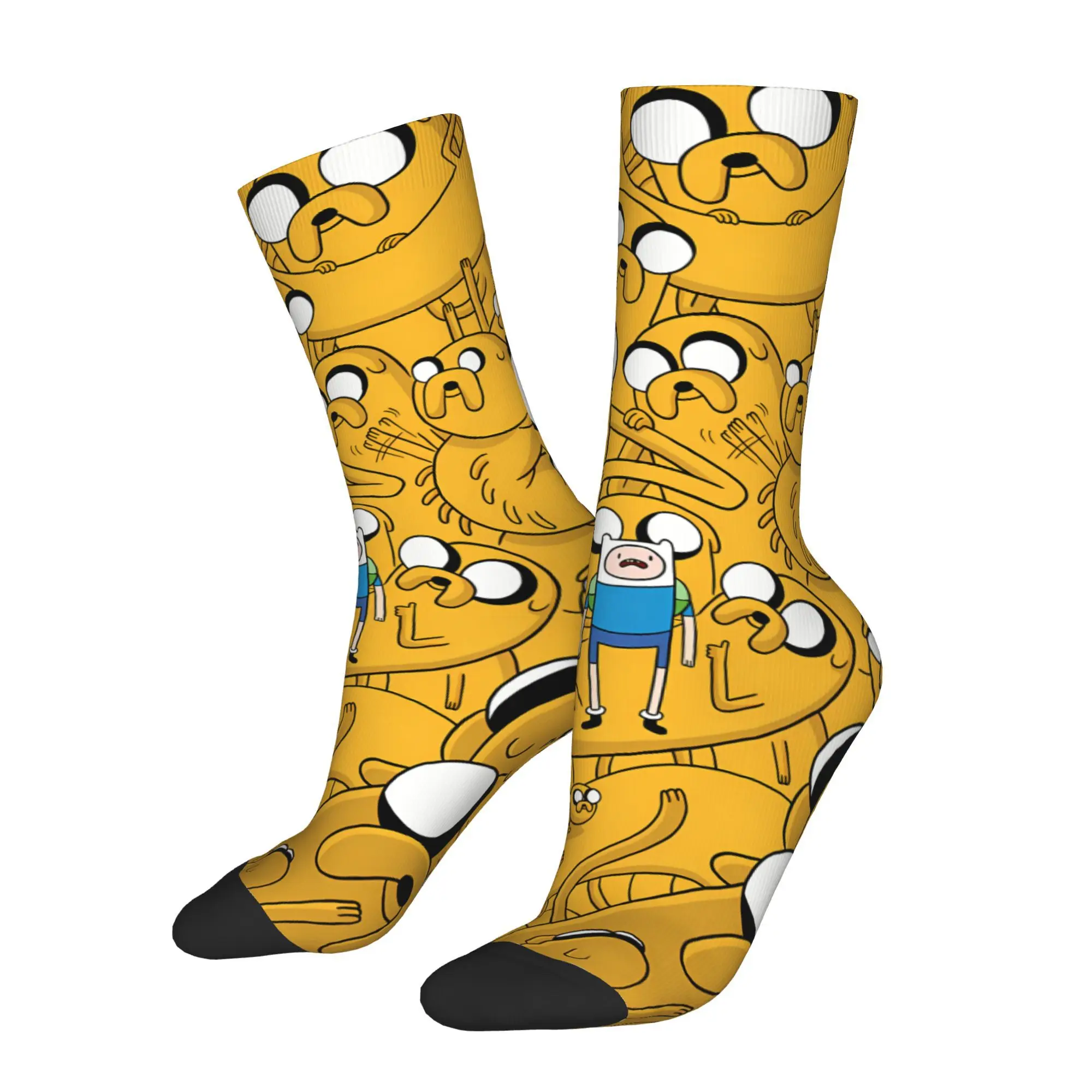 

Game Adventure Time with Finn and Jake Sock Printed Man Polyester Fashion