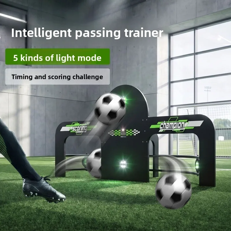 Football game machine Passing trainer, reaction light Small goal Shot return auxiliary equipment Game props