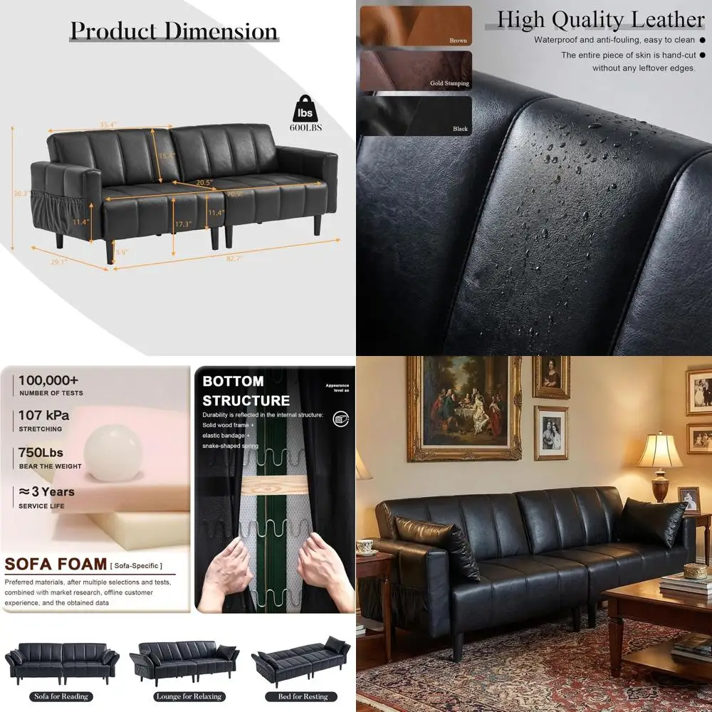 83 Modern 3-Seater …