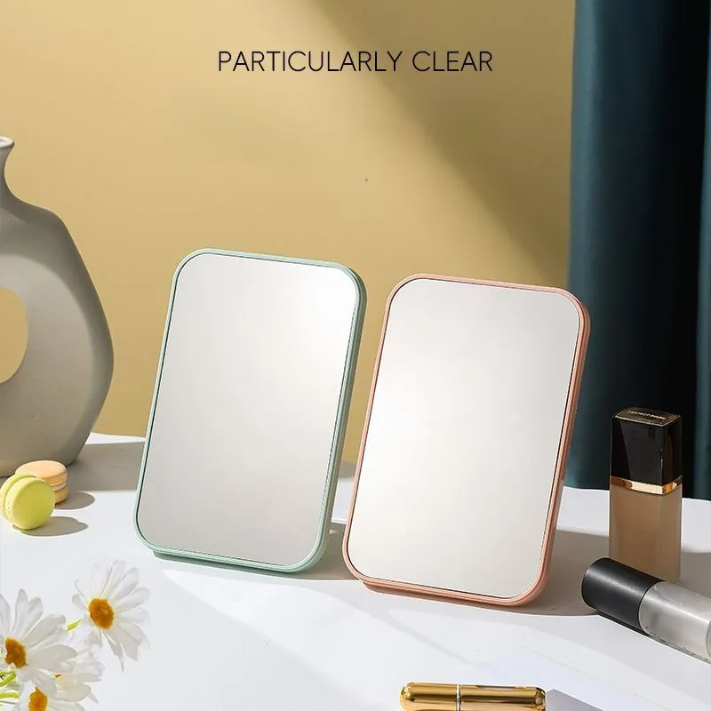 

Portable Foldable Mirror Student Dormitory Makeup Mirror Desktop High Definition Desktop Vertical Vanity Mirrors Espejo