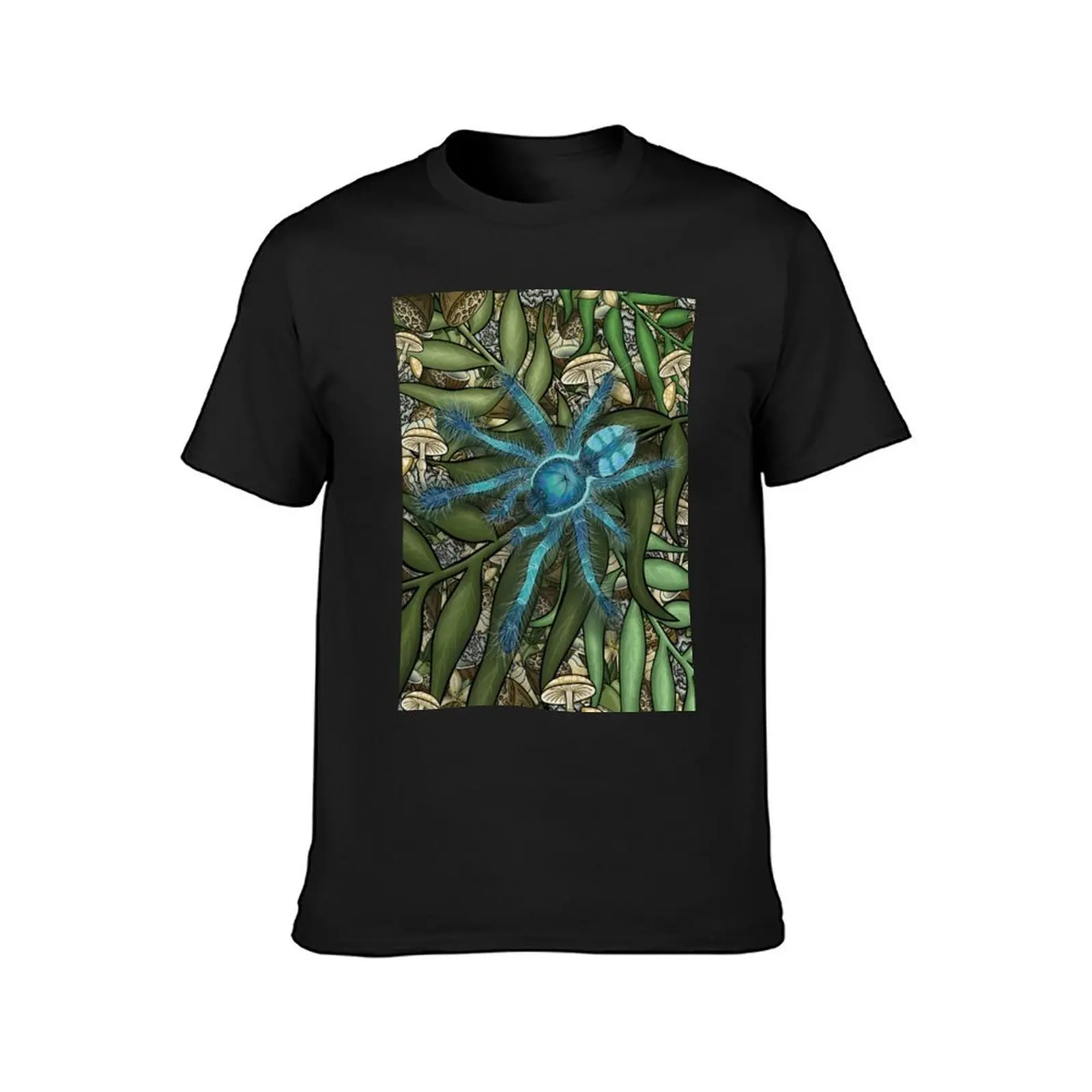 Caribena versicolor blue tarantula T-Shirt quick-drying cute clothes Men's clothing